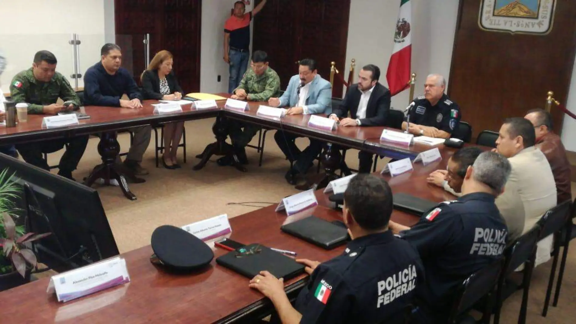 Reunión de seguridad